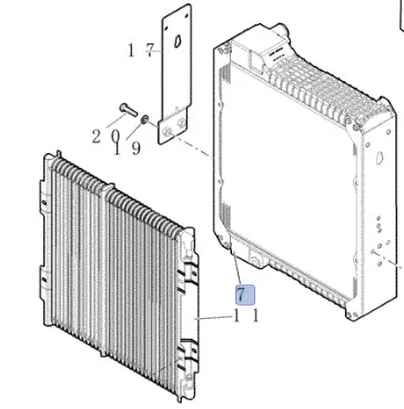 87673341 - Радиатор